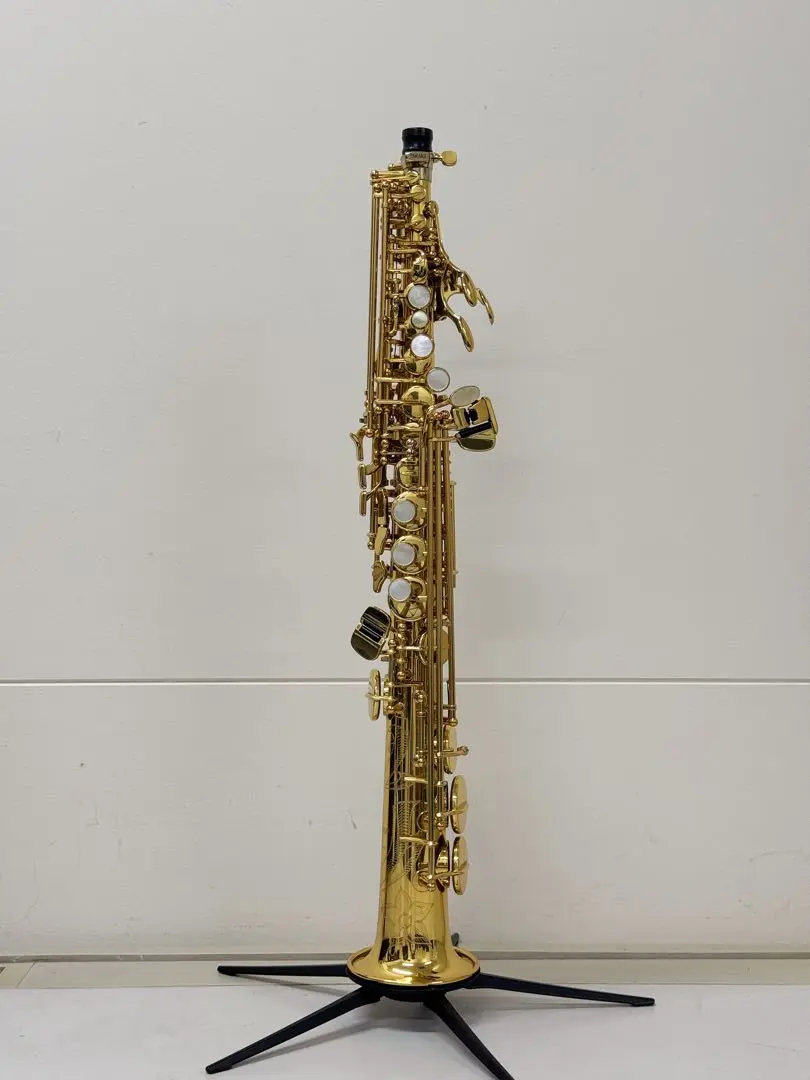 ソプラノサックス ヤマハ YSS-875EXHG 美品 新品購入時付属品有り YAMAHA / YSS-875EXHG High Gキイ装備 ヤマハ ソプラノサックス