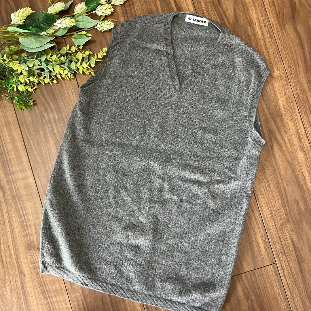 希少 美品 JIL SANDER ウール ノースリーブ デザイン ニット ベスト 楽天市場】ジル・サンダー（ベスト・ジレ｜トップス）：メンズ