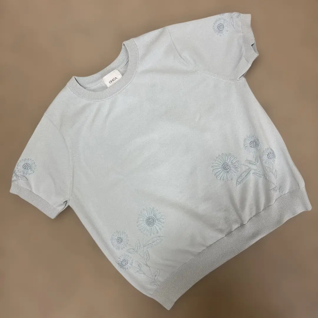 オオガ　OHGA マーガレットニット　サマーニット　Tシャツ　オーガ　ホワイト 2025年最新】ohga マーガレットの人気アイテム - メルカリ