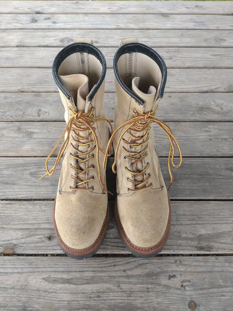 REDWING　レッドウイング 8211ロガーブーツ 8D スエード 8D 良品 07年】レッドウィング 8268 スエード エンジニア