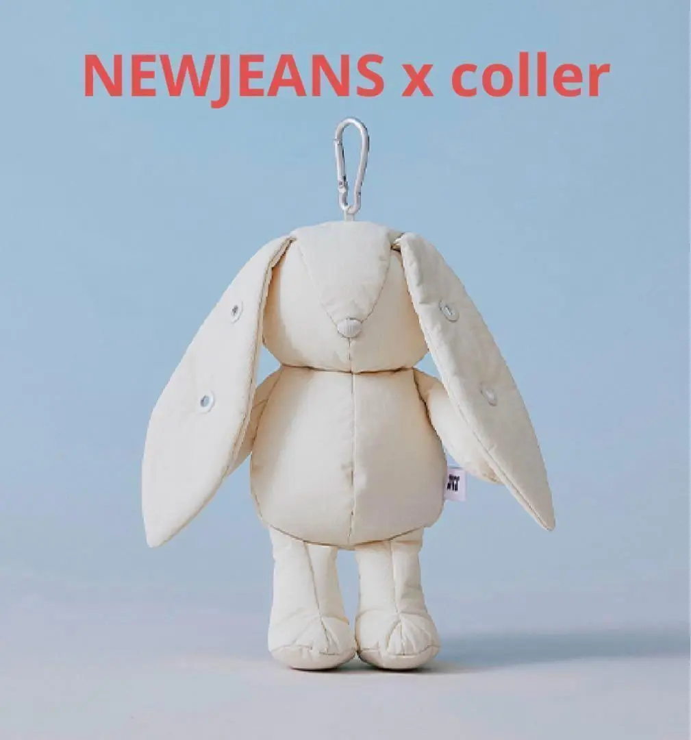 NewJeans COLLER ラビットストリングバッグ ホワイト 白 新品 newjeans coller ラビット ストリングバッグ ホワイト 白 バッグ