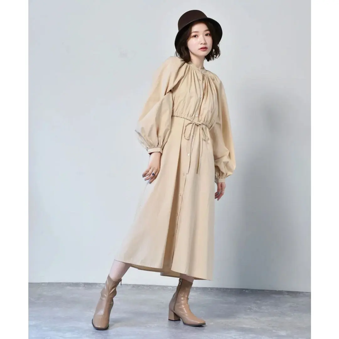 Thumbnail of RETRO GIRL Layered-Look Open Front Dress