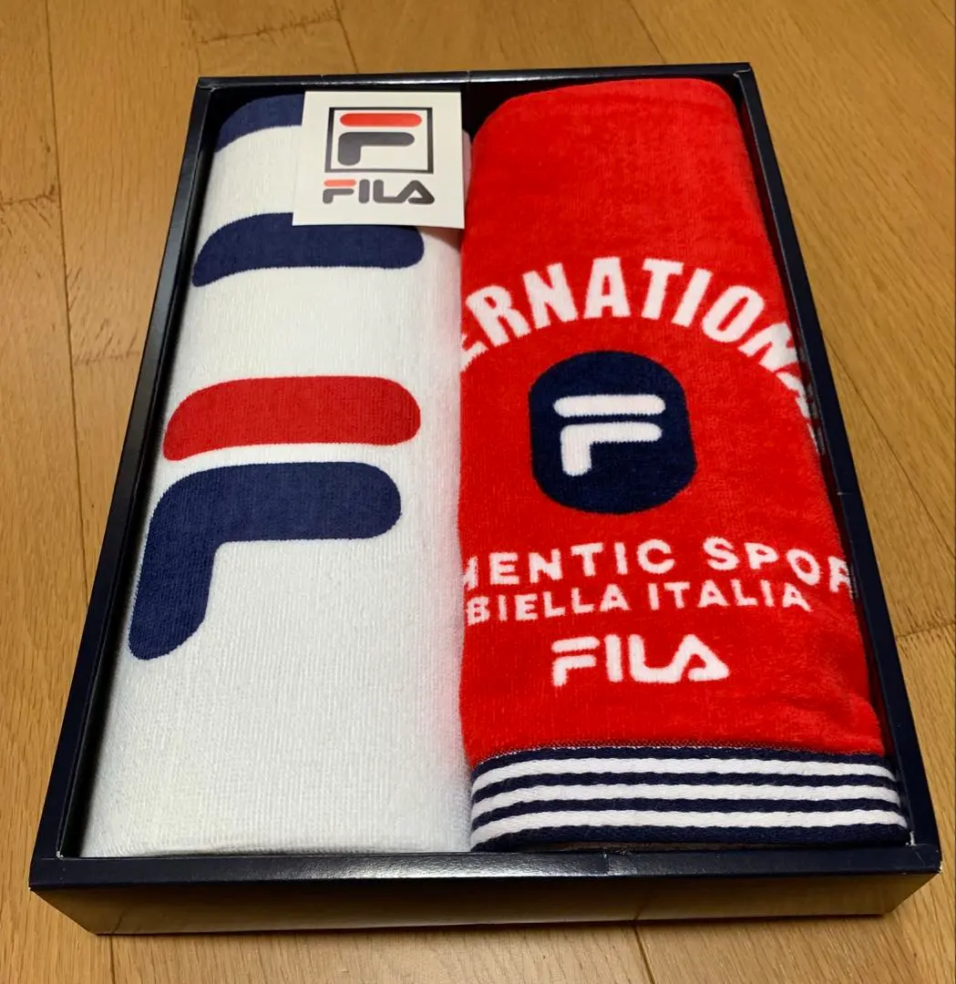 Thumbnail of 【Unused】FILA Sports Towel Set, 2-Piece Set