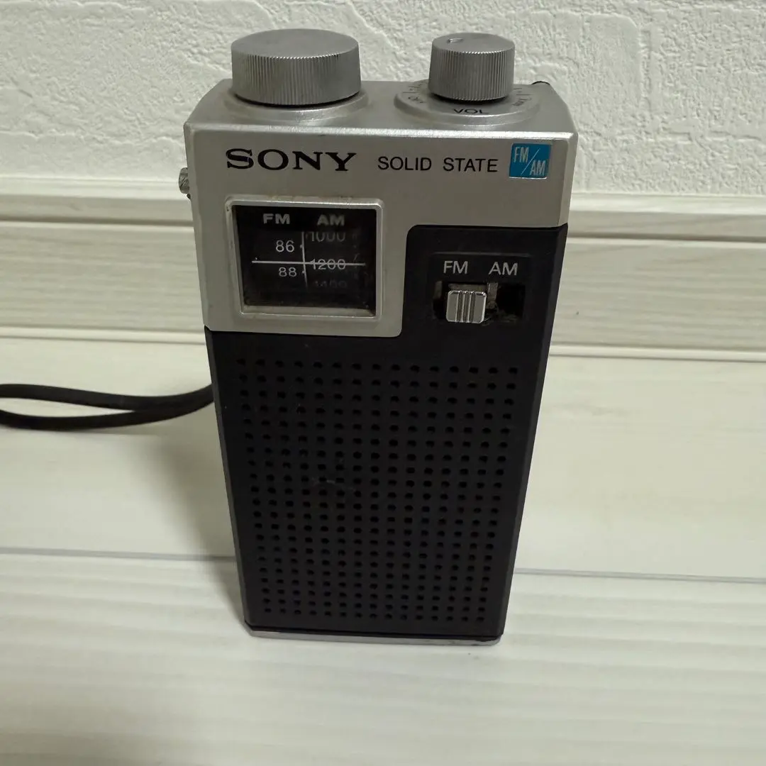 動作品 SONY AM FM ラジオ TFM-4500 ソニー レトロ（SONY TFM