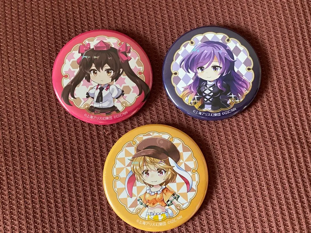 Thumbnail of Touhou LostWord Can Badges - Set of 3