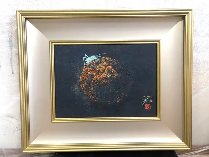 美品 ケリー・ハラム「地中海の眺め」シルクスクリーン 大作 直筆サイン入 額縁入 美品 ケリー・ハラム「地中海の眺め」シルクスクリーン 大作