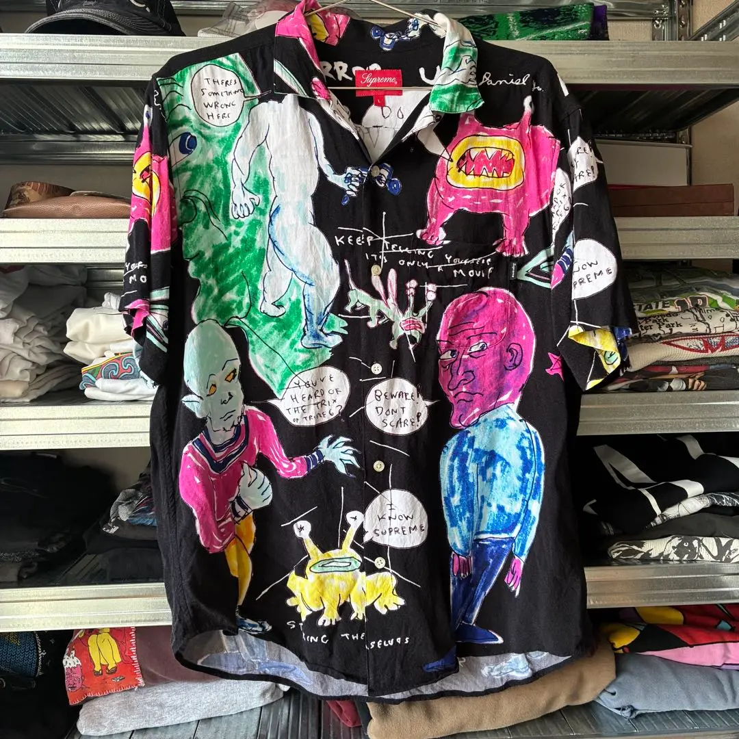 トップス SUPREME Daniel Johnston Rayon S/S Shirt s-l400.jpg
