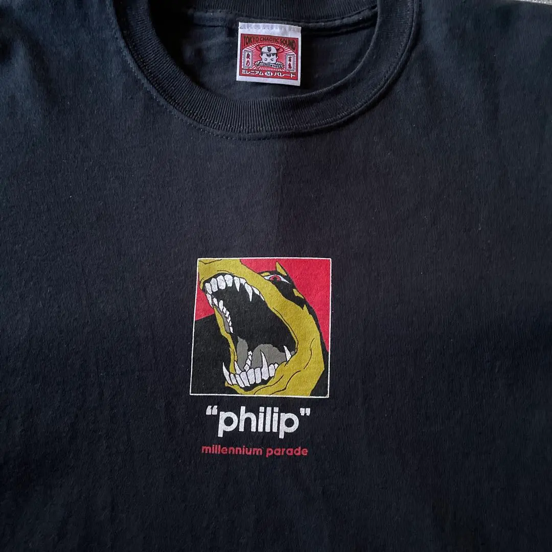 ミレニアムパレード philip Tシャツ Mサイズ ミレニアムパレード philip Tシャツ Mサイズ｜タレントグッズ