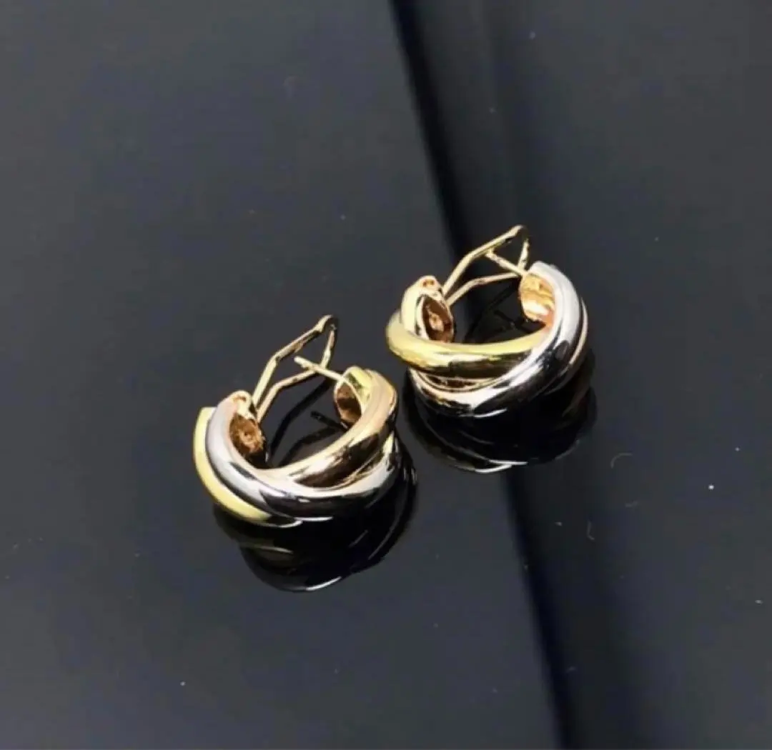 Thumbnail of Hiroomi Tosaka Worn Earrings Gold Men's Women's Trinity Earrings
