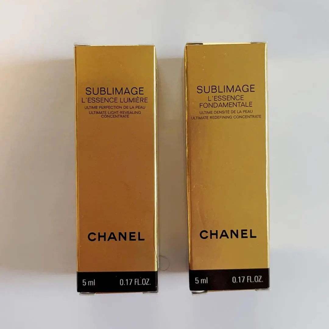 シャネルサンプル　CHANEL　レサンスフォンダモンタルユー現品同量♥ CHANELサンプルサブリマージュレサンスフォンダモンタルユー現品