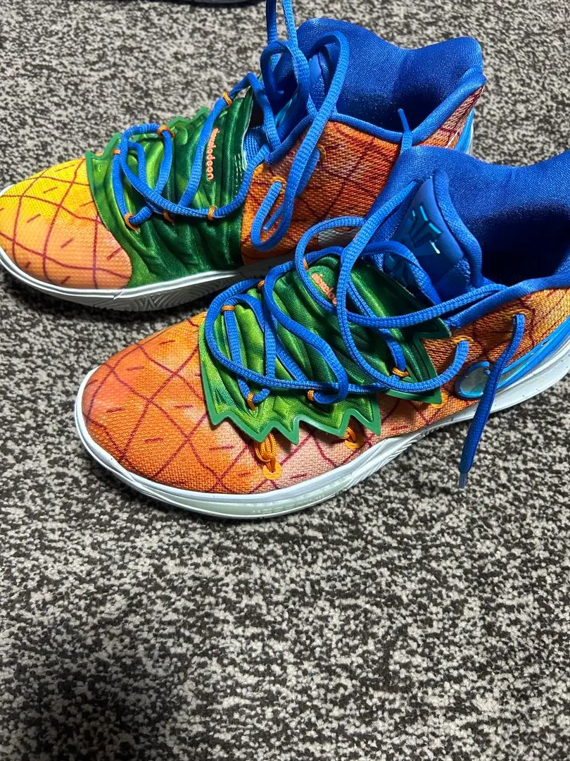 NIKE - ナイキカイリー5スポンジボブコラボバッシュ カイリー ナイキ メンズ カイリー5 スポンジボブ Nike Kyrie 5