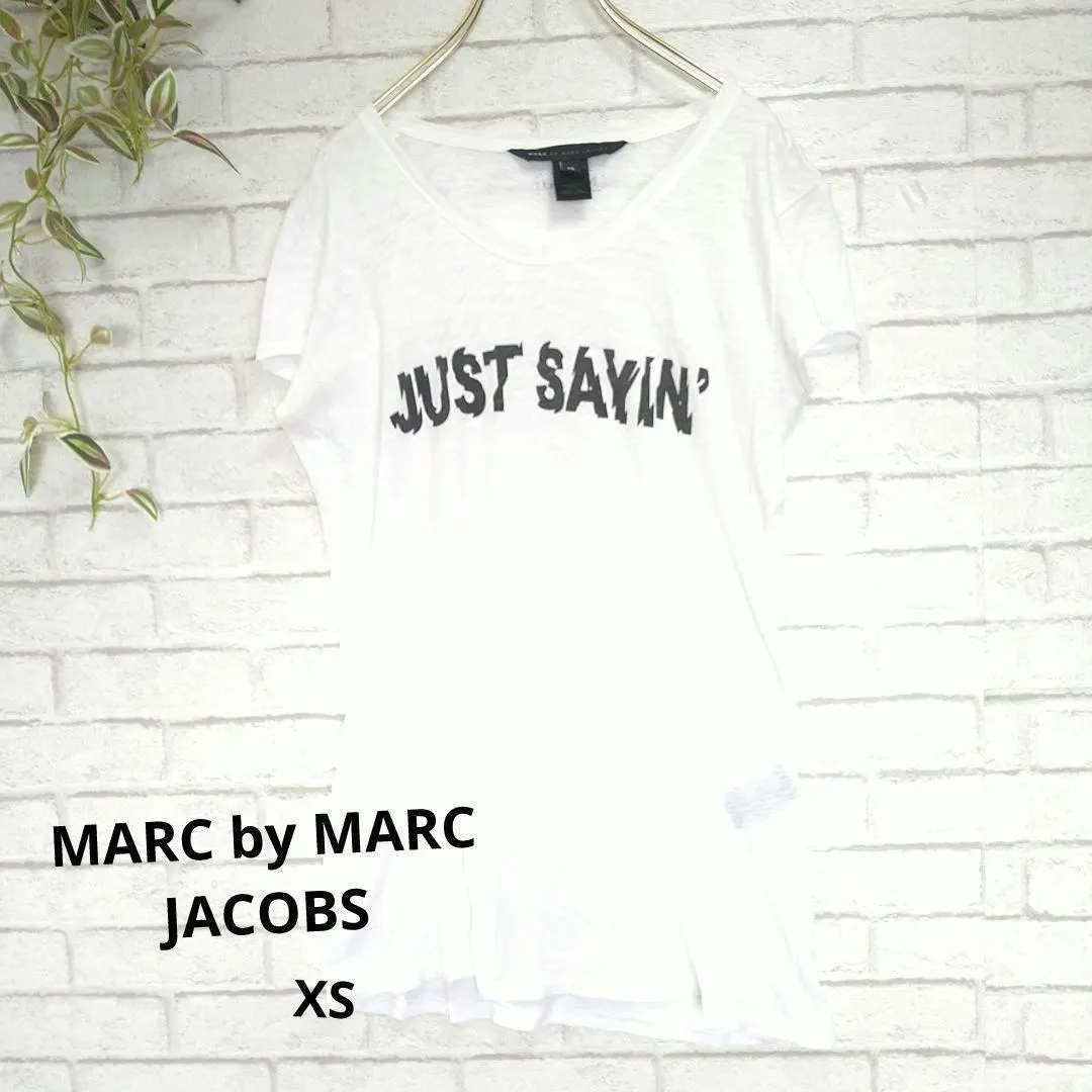 Thumbnail of Mark by Marc Jacobs White T-shirt XS Tunic Length