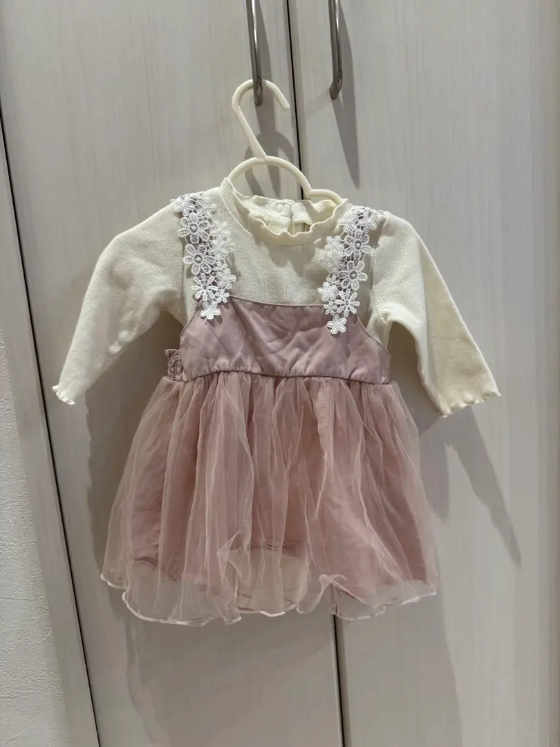 petit main 網紗胸衣連衣裙 80cm 的縮圖