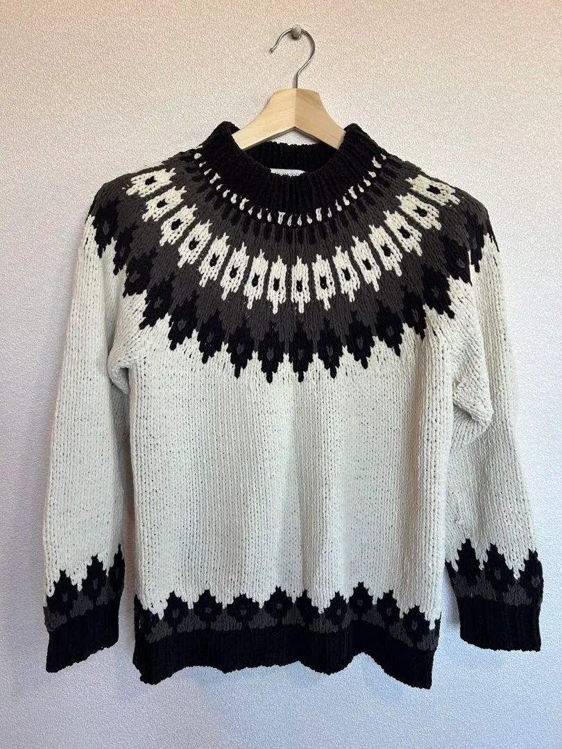 Thumbnail of BEAUTY&YOUTH Nordic Pattern Knit Sweater M