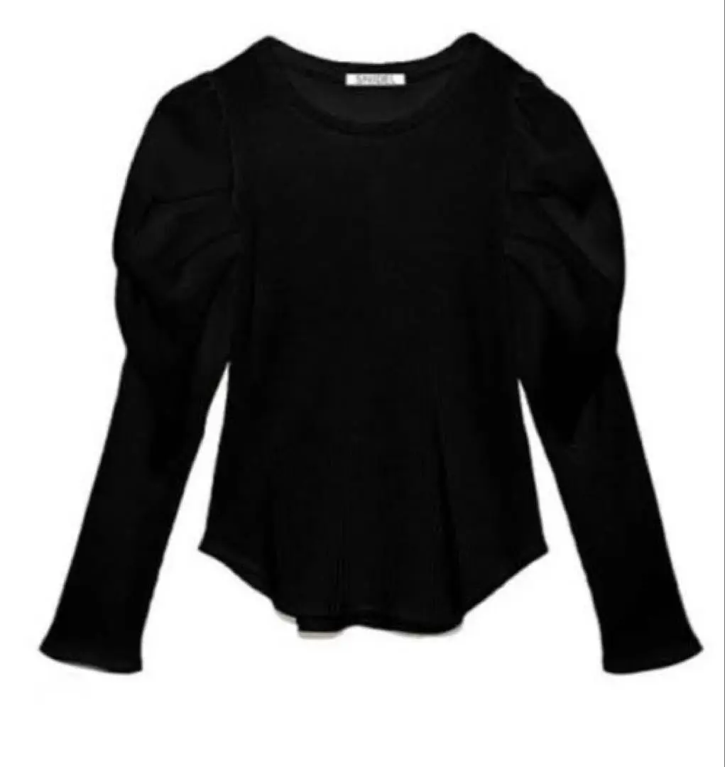 SNIDEL - パフスリーブワッフルトップス　SNIDEL SNIDEL（スナイデル）の「パフスリーブワッフルトップス（T