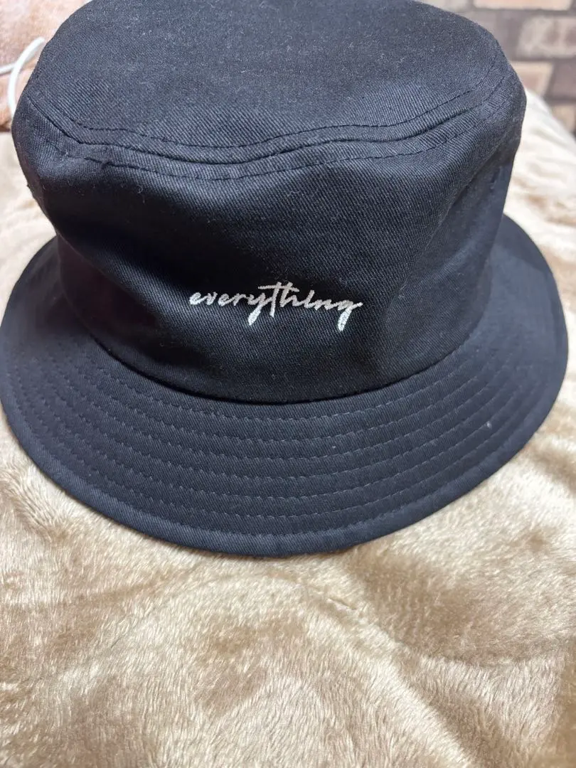 Thumbnail of Black bucket hat