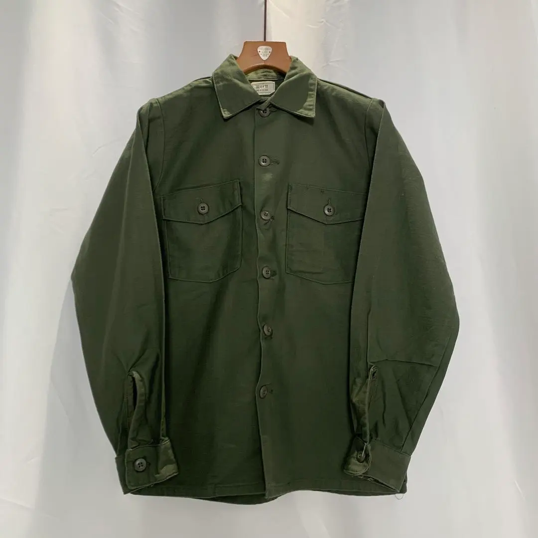 Thumbnail of 【Dead Stock】70s Vintage Utility Shirt Cotton Sateen