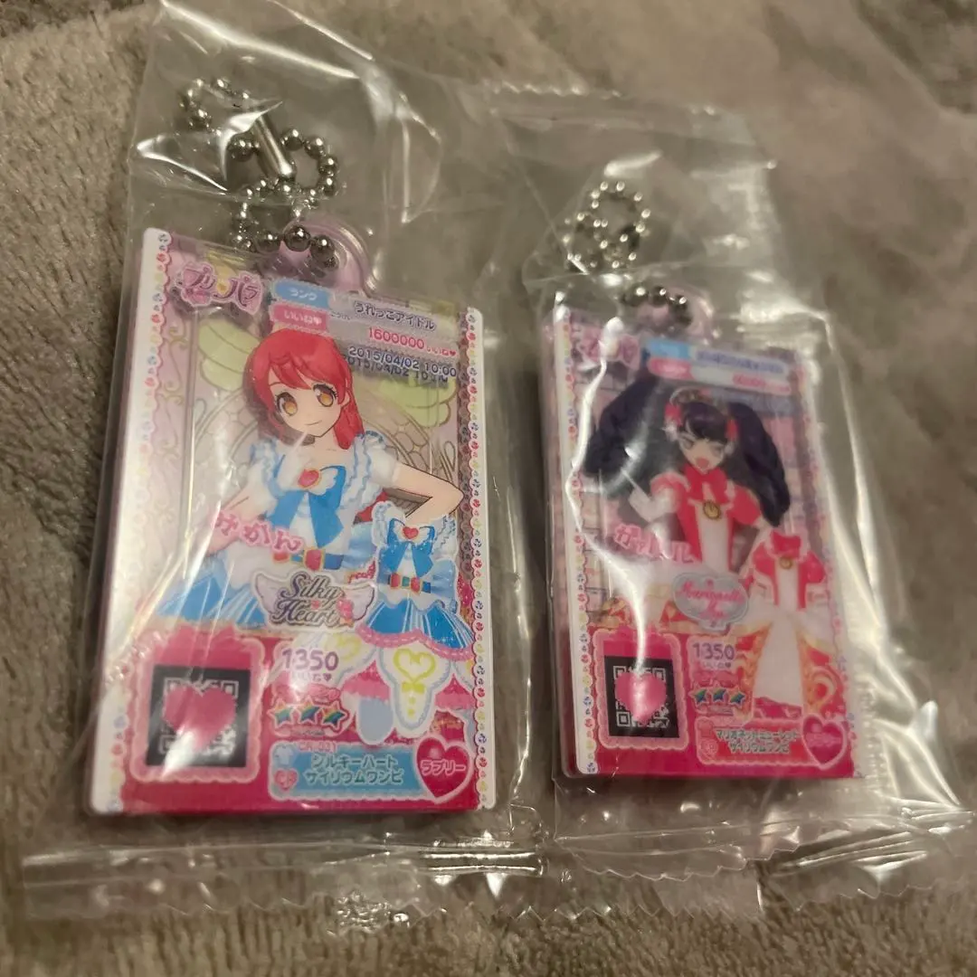 偶像學園×星光樂園 任何人皆可使用的壓克力吊飾 白玉蜜柑　嘉露露 的縮圖