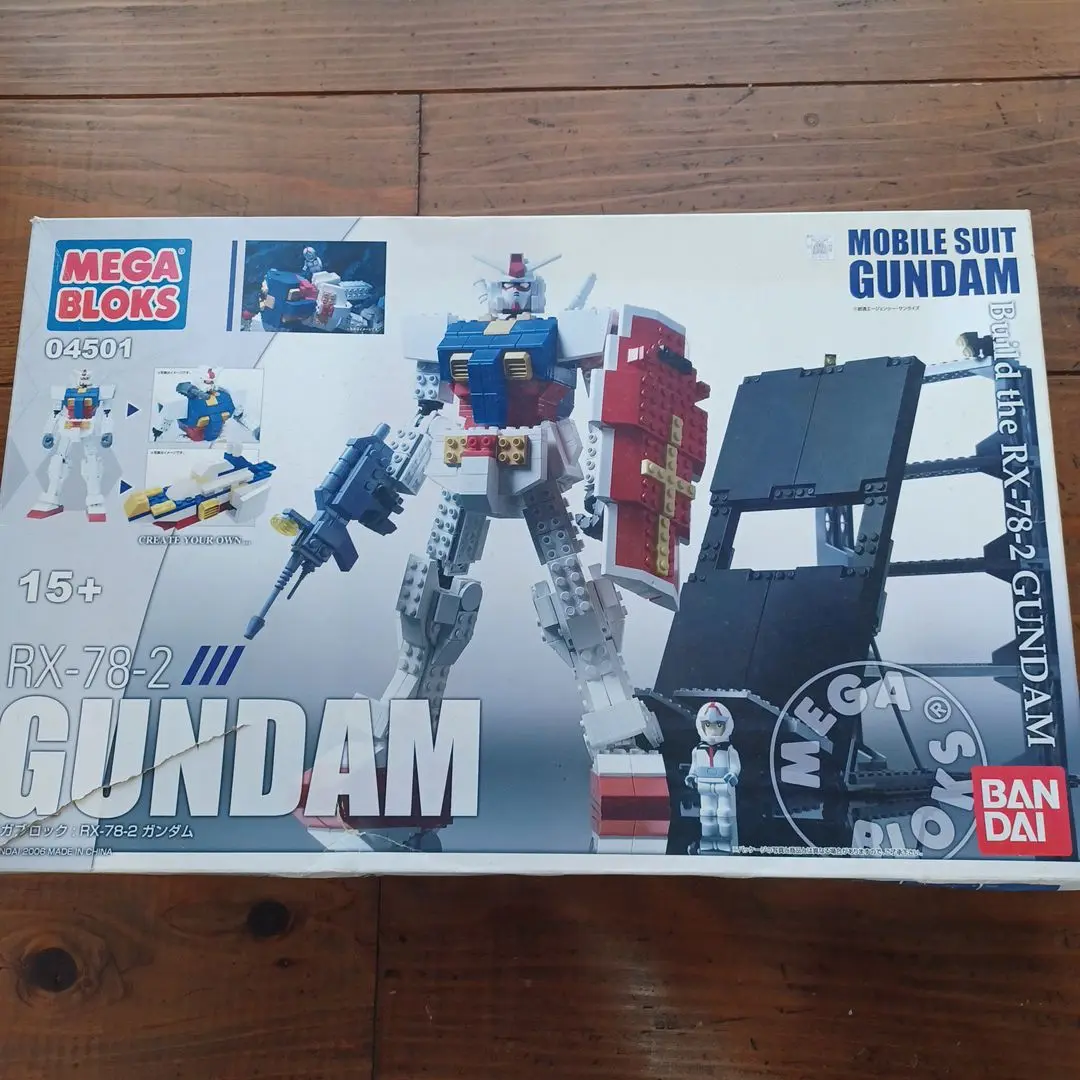 BANDAI - メガブロック　ガンダム メガブロック ブロックフレームシステム MSZ-006 Zガンダム