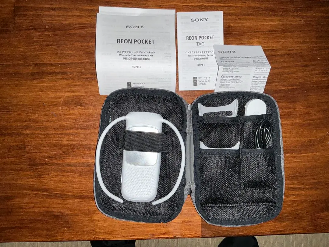 索尼 REON POCKET 5 頸部冷卻器 白色 的縮圖