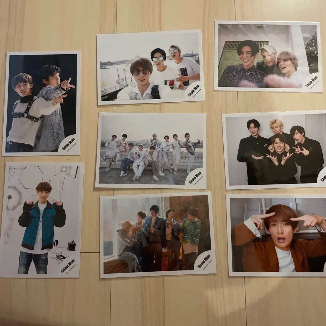 Thumbnail of Snow Man Group Photo 8-Piece Set