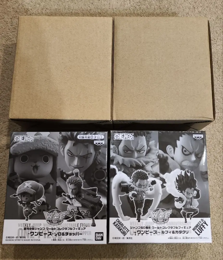 ジャンプ応募者全員サービス 　ルフィ　カタクリ　ゾロ　チョッパー　 ワーコレ 応募者全員サービス ONE PIECE ワーコレ ルフィ&ルッチ&ゾロ