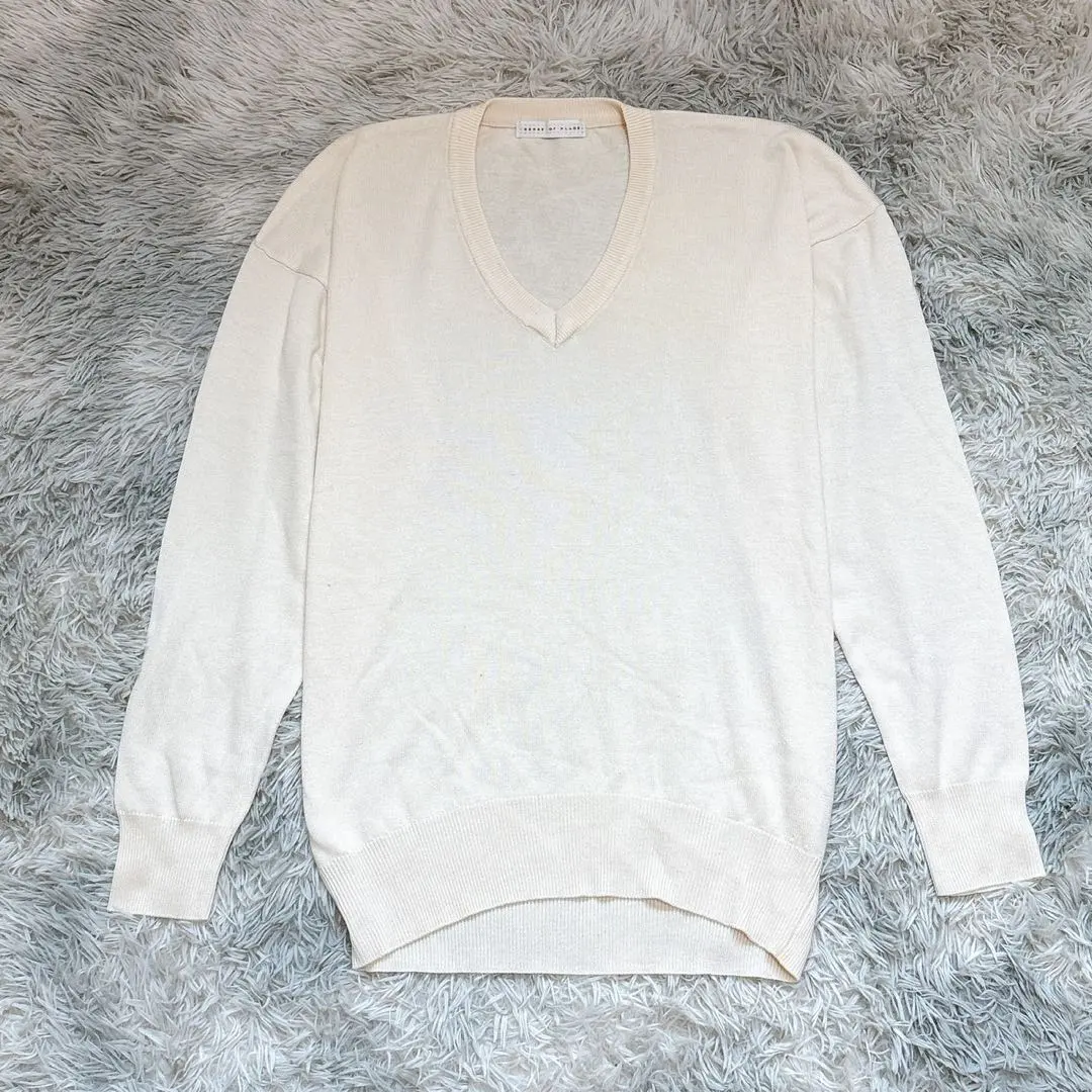 Thumbnail of SENSE OF PLACE Women's V-neck Sweater F Solid White