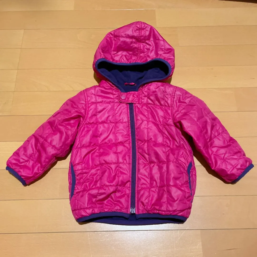 Thumbnail of Uniqlo Light Warm Full-Zip Hoodie 90 Pink