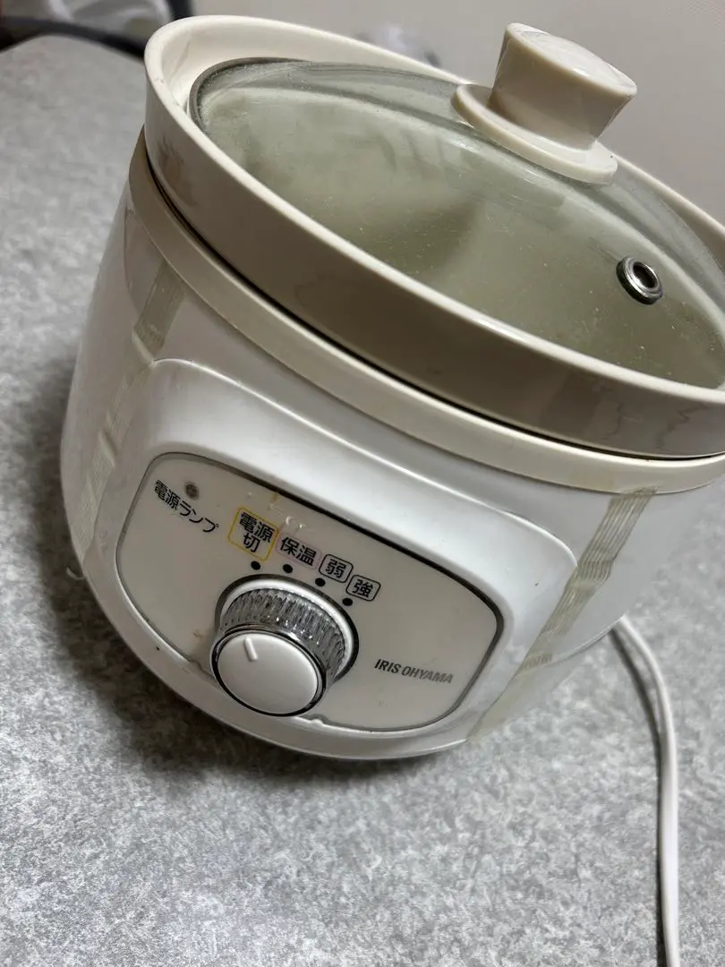 未使用品 IRIS OHYAMA スロークッカー PSC-20K-W 20年製★ アイリスオーヤマ スロークッカー PSC-20K-W - メルカリ