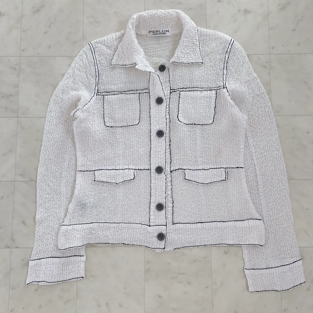 ペプラム　peplum ヨシキヒシヌマ　長袖シャツ　トップス　カーディガン 2025年最新】菱沼良樹の人気アイテム - メルカリ