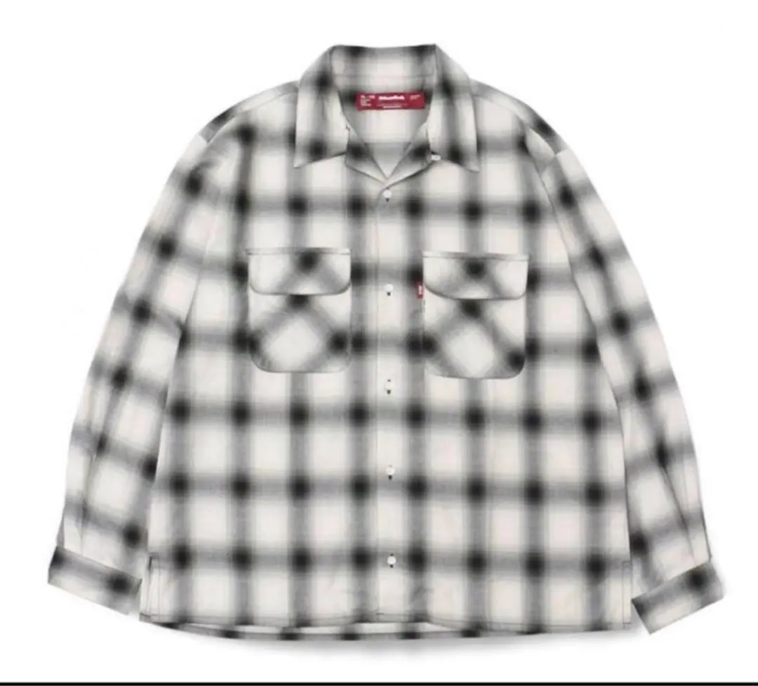 HIDEANDSEEK Ombre Check (23AW) L キムタク ITEM : Ombre Check L/S Shirt(23aw) SIZE : M / L / XL COLOR