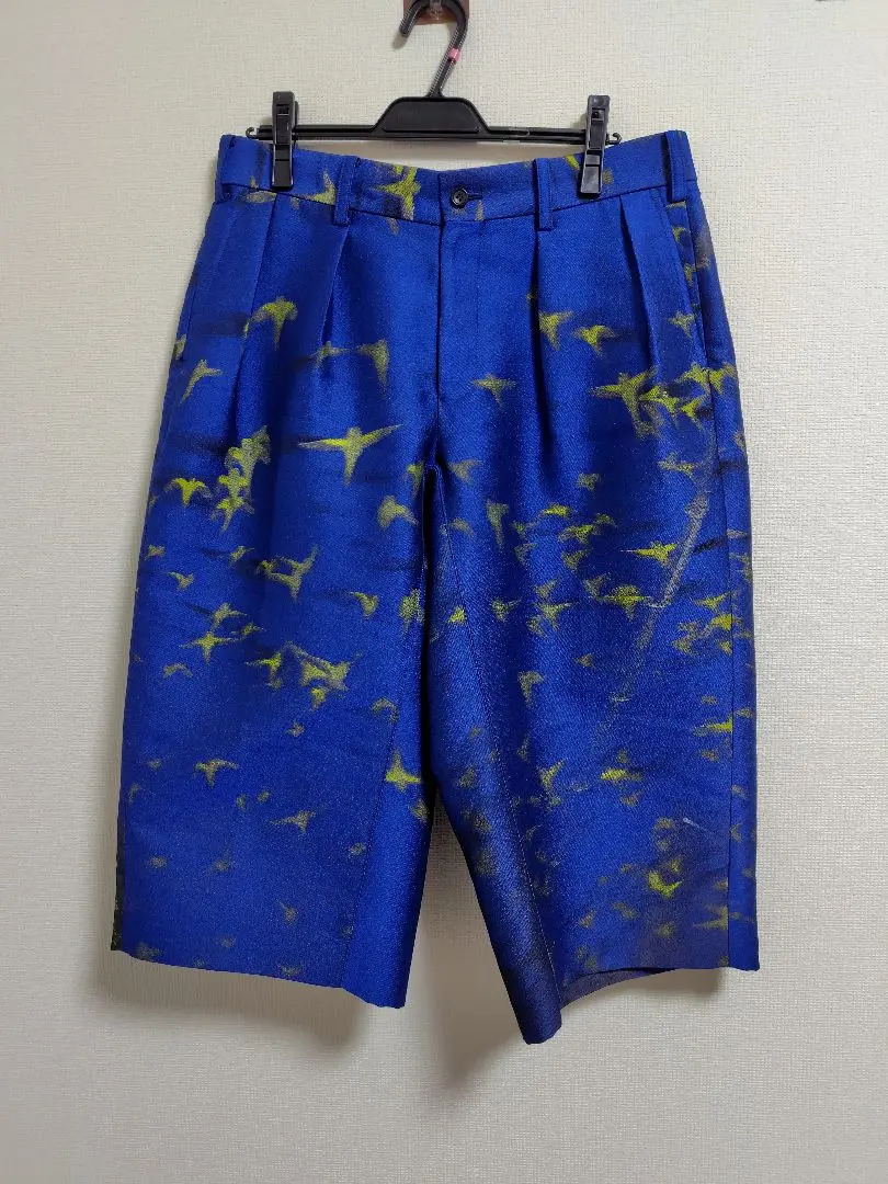 issey miyake me ハーフパンツ ブルー