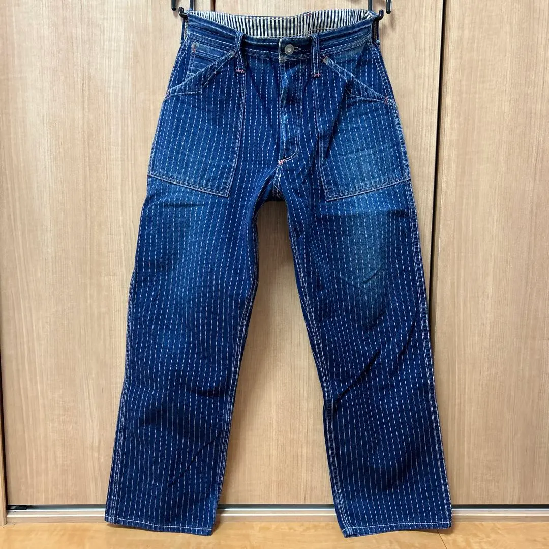 フリーホイーラーズ FREEWHEELERS パンツ ウォバッシュワーク