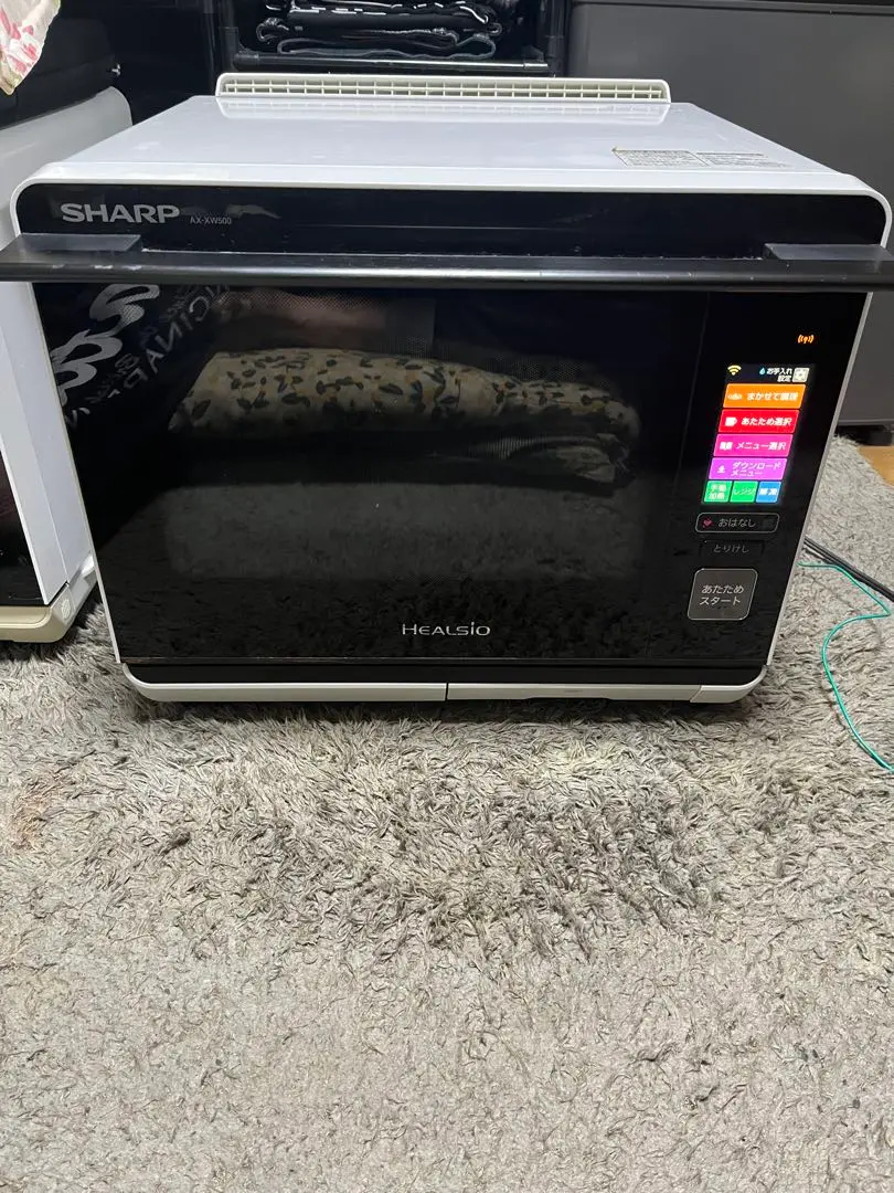シャープ　ヘルシオ　AX-XW500 レッド シャープ、スマートスピーカーで献立相談できる「ヘルシオ AX