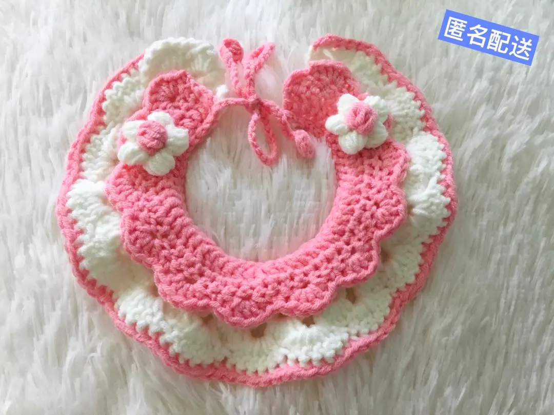 Thumbnail of Cat Collar Dog Collar Handmade Hand-knitted Pet Clothes Pet Collar 【NO·XQ79】