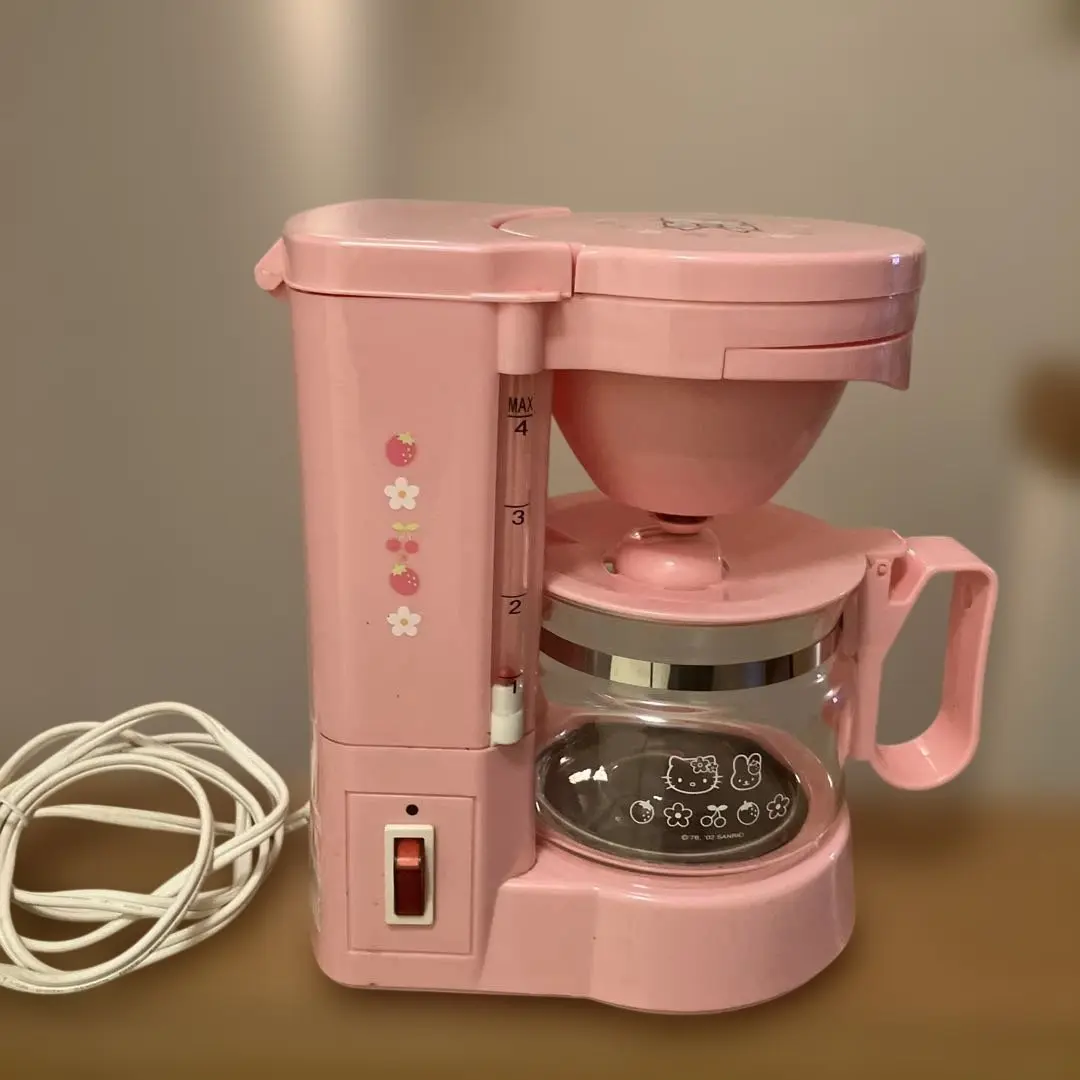 2025年最新】HELLO KITTY コーヒーメーカー・エスプレッソマシン