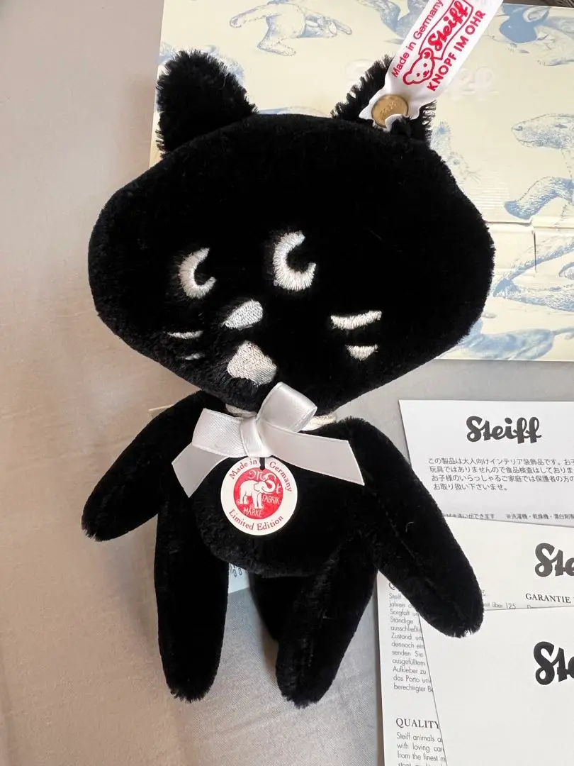 シュタイフ(steiff) ねこのKitty　猫・ねこ・ネコ　☆ 楽天市場】【シュタイフ公式】 ネコのキティー ぬいぐるみ 動物