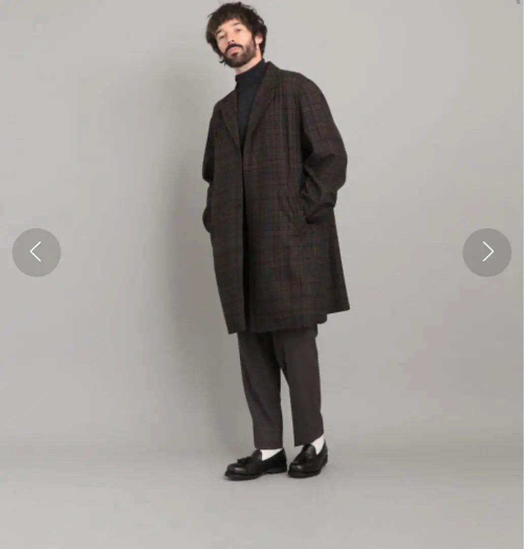 美品⭐️steven alan TC GABA BOLD トレンチコート 黒 S