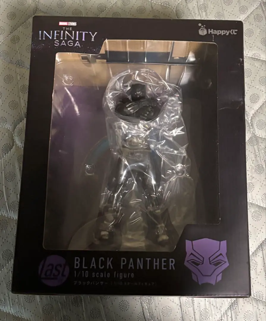 新品未開封『black panther』happyくじラストワン賞　☆オマケ付き 2025年最新】ブラックパンサー ラストワンの人気アイテム - メルカリ