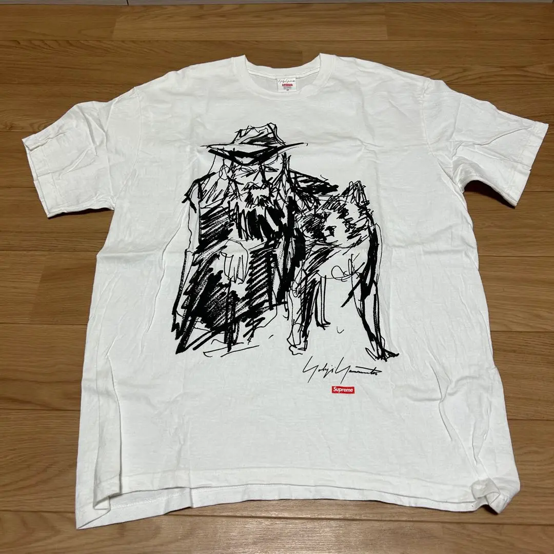 Supreme Yohji Yamamoto Scribble Portrait Tee ヨウジ ヤマモト Supreme®/Yohji Yamamoto® Scribble Portrait Tee | Supreme 20fw