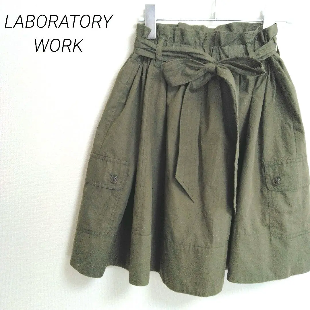 新品 ラボラトリーワーク スカート ラボラトリーワーク laboratory work スカート ミモレ丈