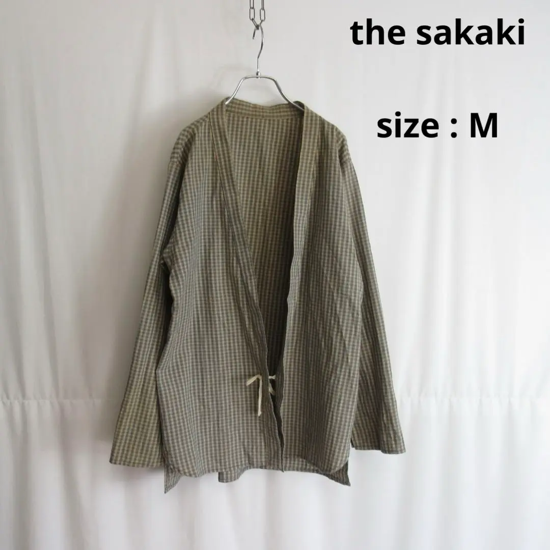 the sakaki ザ サカキ　藍染ジャケット　Lサイズ THE SAKAKI - the Sakaki サカキ 居間着 乙 ジャケット & パンツ