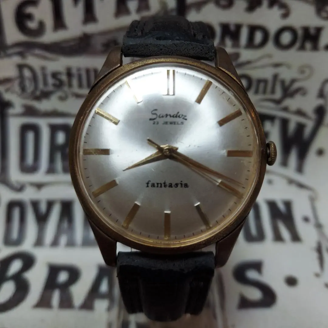 Henri Sandoz ★オーバーホール済★手巻き★機械式★スイス製 Henri Sandoz ☆オーバーホール済☆手巻き☆機械式☆スイス製 時計