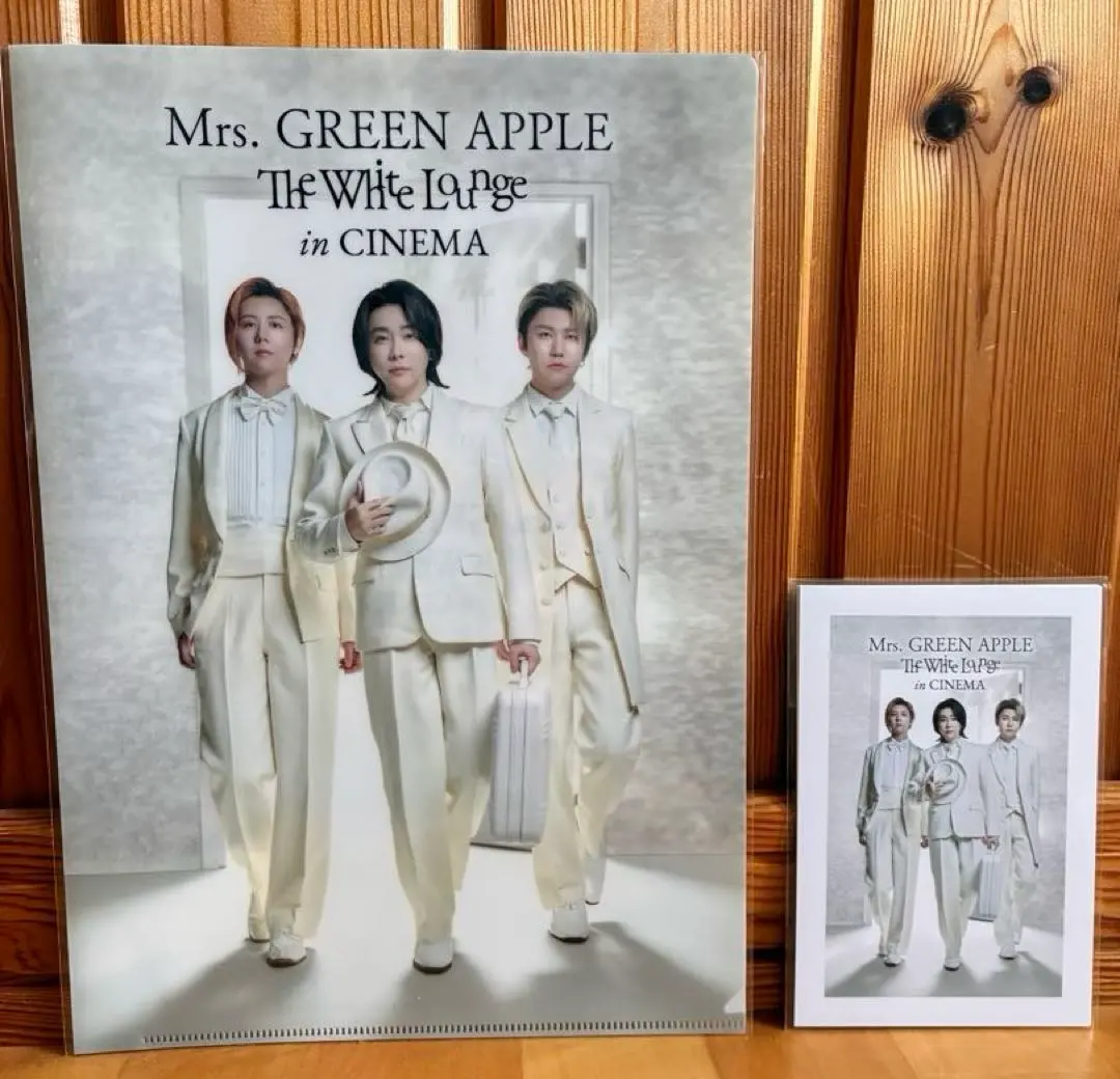 超レア！ ホワイトラウンジ　ミセス　ポスター Mrs. GREEN APPLEライブシネマのポスタービジュアル＆予告編公開