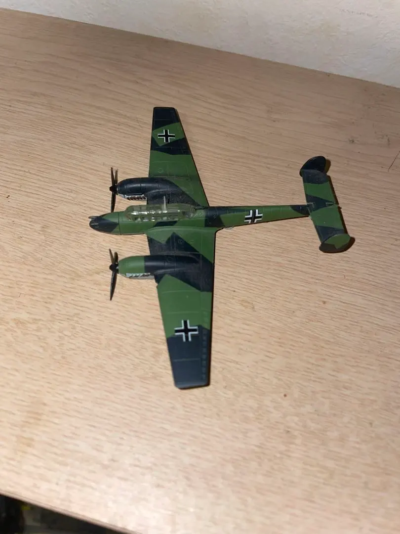 Thumbnail of F-toys German Camouflage Propeller Aircraft Model