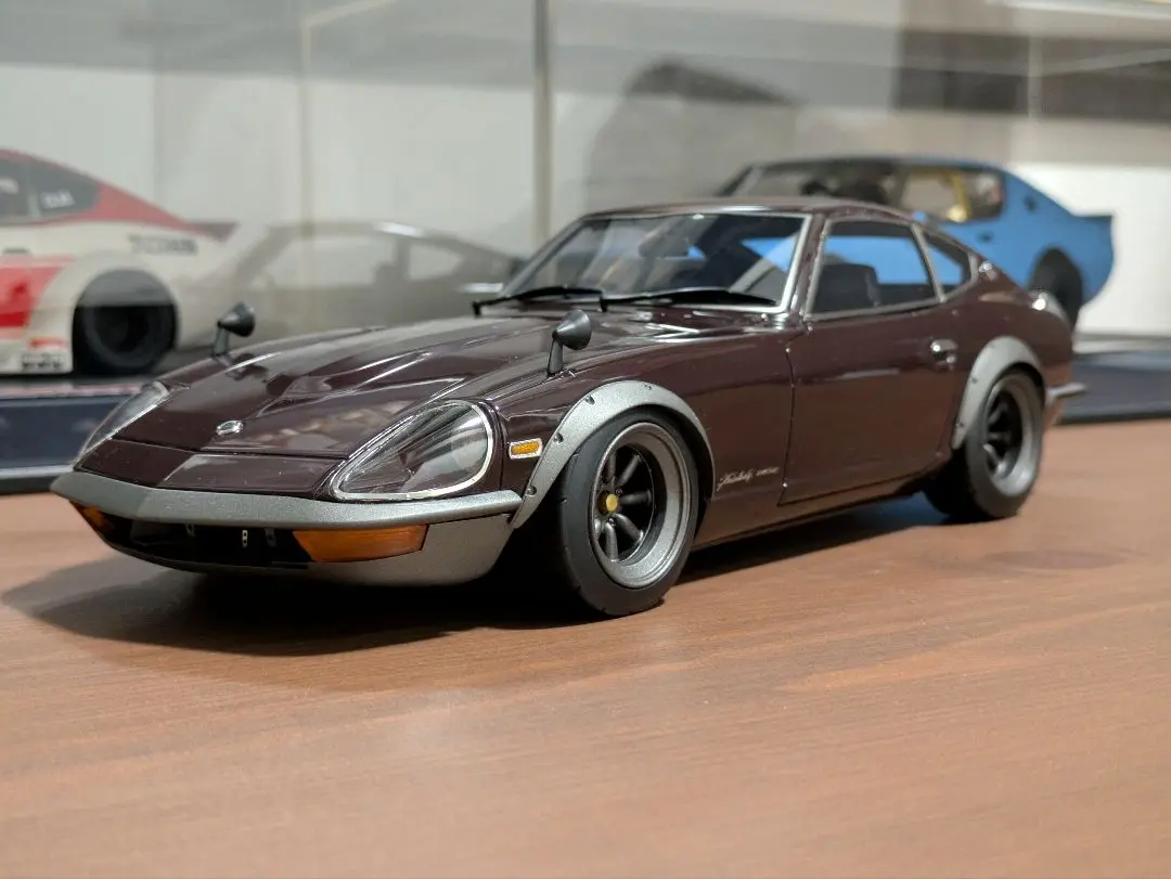 ラジコンカーボディ　ダットサンフェアレディ２４０Ｚ　ワークスフェンダー付き ABC HOBBY.com