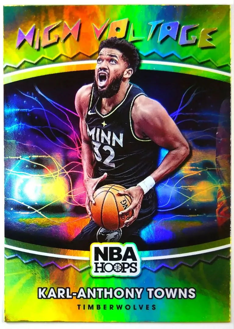 カールアンソニータウンズ　2018-19 PANINI HOOPS サインカード カールアンソニータウンズ 2018-19 PANINI HOOPS サインカード