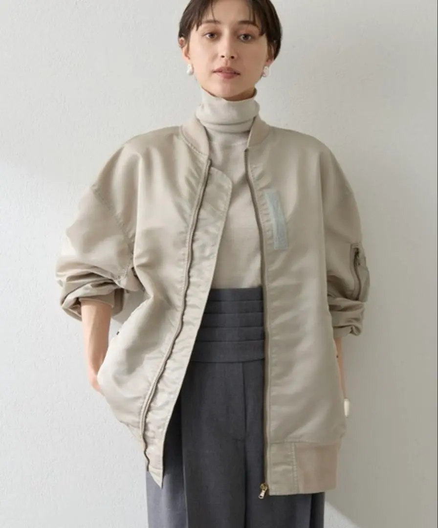 Thumbnail of New with tags: Whim Gazette nylon MA-1, influencer collaboration, sold out