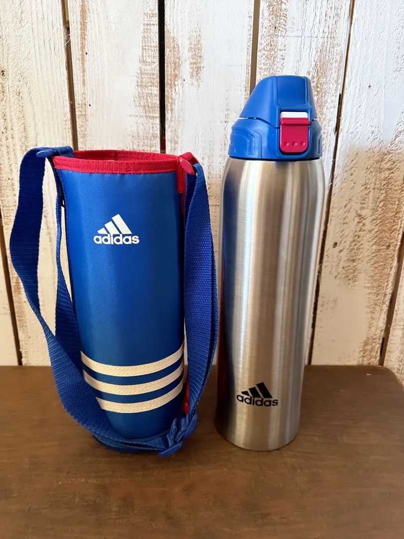 未使用 adidas アディダス ステンレスボトル 水筒 新品】adidas アディダス ステンレスボトル 保冷専用 1 5L