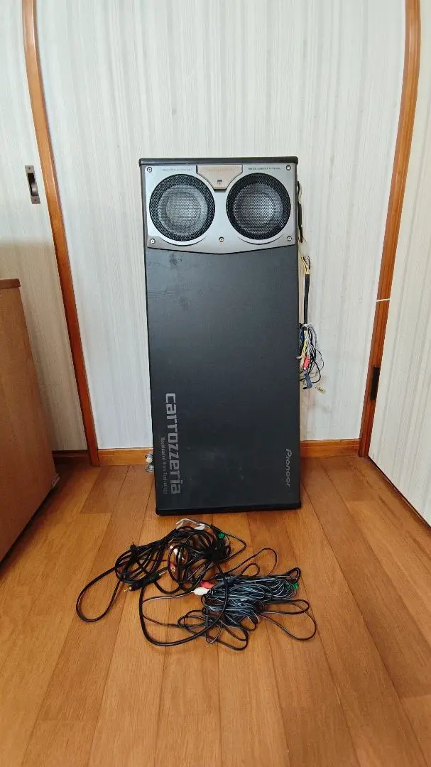 カロッツェリア　TS-WX1600A　サブウーファ－　パイオニア　スピーカー ヤフオクで2,000円（送料込）のジャンクサブウーファー